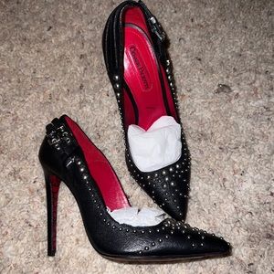 Cesare Paciotti Made in Italy Studded Pumps